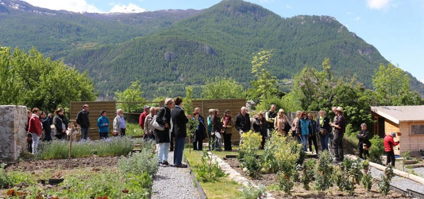 Jardin historique visite guidée